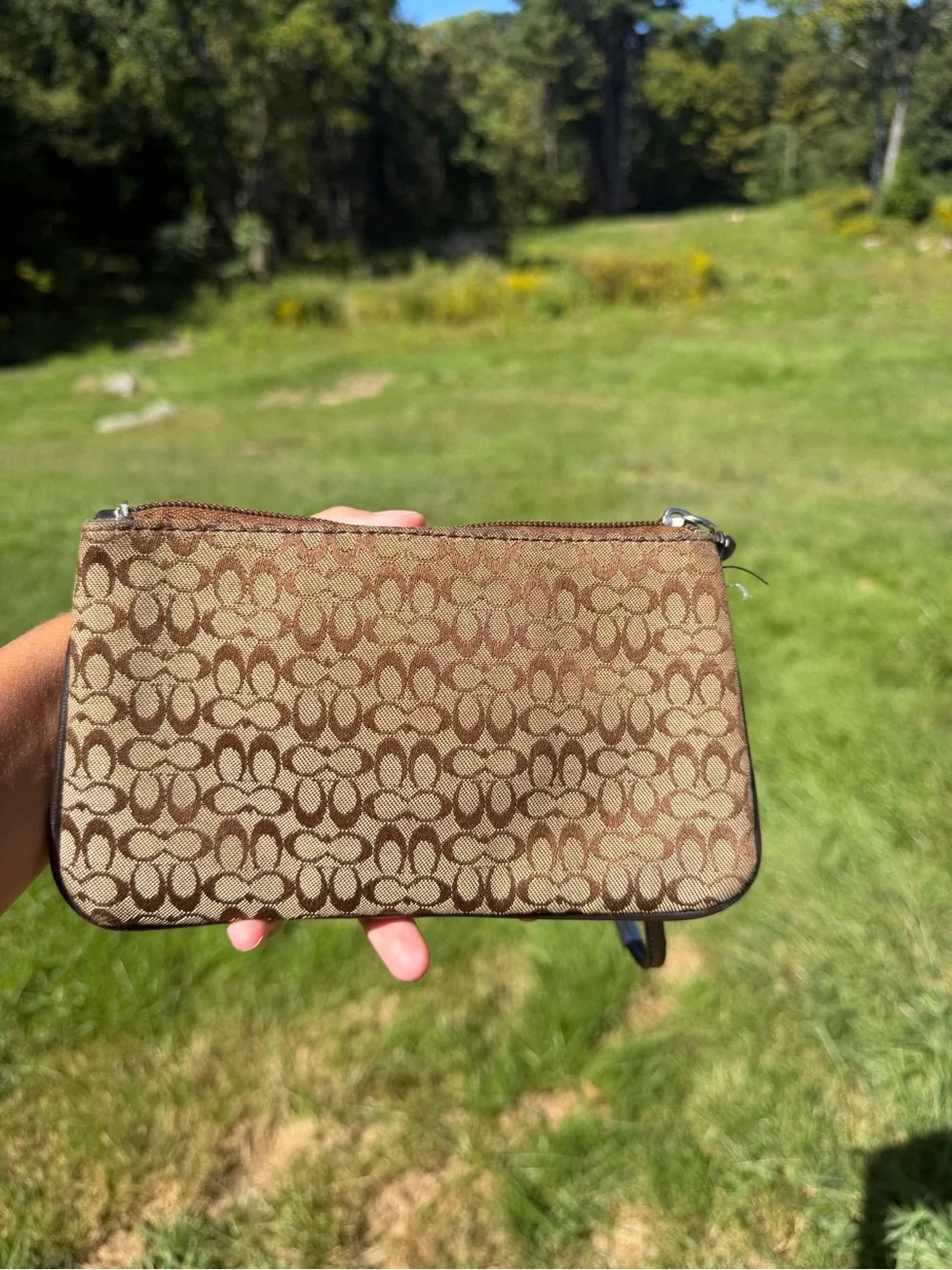 Coach classic wristlet